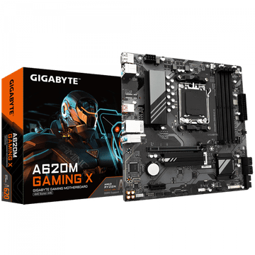 Gigabyte A620M GAMING X, DDR5, SATA3, USB3.2Gen2, DP, AM5 mATX