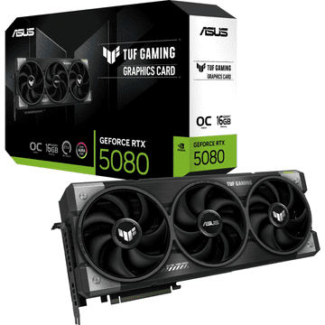 ASUS Grafička kartica TUF Gaming GeForce RTX 5080 OC, 16GB GDDR7, PCI-E 5.0 TUF-RTX5080-O16G-GAMING