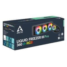 Arctic LIQUID FREEZER III PRO 360mm A-RGB vodeno hlađenje za INTEL/AMD procesore (crno)