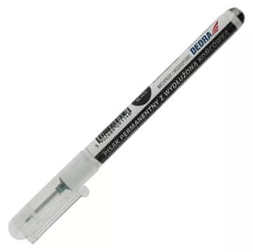 Dedra Tehnički marker s dugim vrhom crne boje - DEDM89Z11