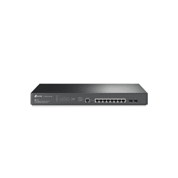 TP-Link JetStream 8-Port 2.5GBASE-T i 2-Port 10GE SFP+ L2+ upravljano prekidač / prekidač s 8-Port PoE+