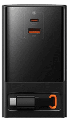 BASEUS PowerCombo kućni punjač, 65W, crni (PSLR000301)