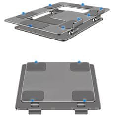 Severno Podesivi, aluminijski, ergonomski, X-PRO stalak za prijenosno računalo