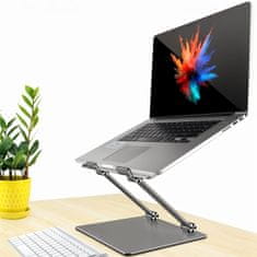 Severno Podesivi, aluminijski, ergonomski, X-PRO stalak za prijenosno računalo
