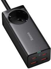 BASEUS GaN3 Pro kućni punjač, 100W, crni (PSZM000401)