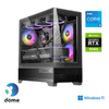 Napredno stolno računalo za igranje, i5-14400F, SSD1TB, 16GB, RTX5060, W11H (ATPII-G8-1272-W)