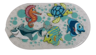 Freeon prostirka za kadu, neklizajuća, boja oceana (81873)