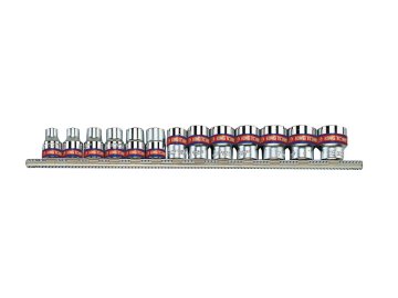 SET NASTAVNIH KLJUČEVA ZA KOSE 3/8 12-KRAJIH 13 DIJELOVA 1/4-13/16 - KY3013SR