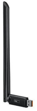 BASEUS FastJoy WiFi adapter, 650 Mbps, vanjska antena, crna (B01317600111-02)