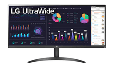 LG 34WQ500-B monitor, UltraWide, IPS, 2560 x 1080, DP