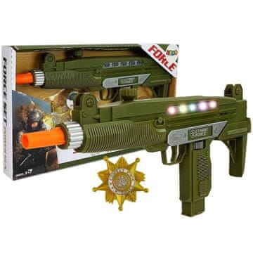Lean-toys Vojna puška 37 cm sa svjetlosnim i zvučnim efektima
