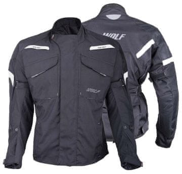 Wolf WOLF izdržljiva turistička motociklistička jakna explorer black 3XL - kopija 1