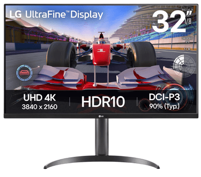  LG 32UR550K-B monitor, 80,01 cm, VA, 3840 x 2160, UltraFine 