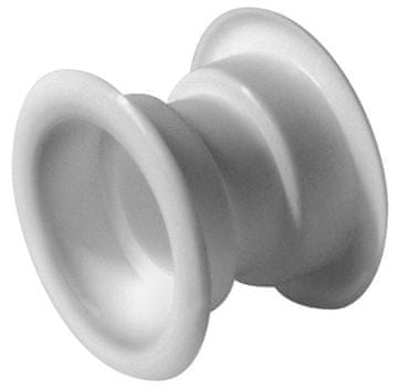 Awenta Bijela ventilacijska rešetka za vrata - 4 kom.