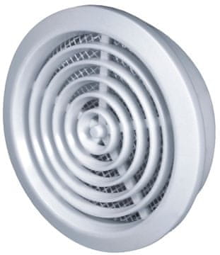 Awenta Bijela ventilacijska rešetka za otvor od 80 mm