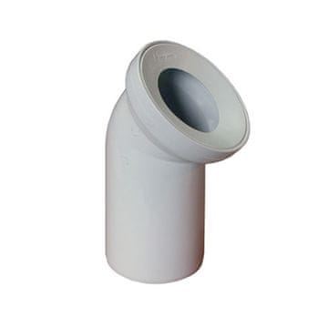 Tycner Bijeli WC koljeno od 45 stupnjeva