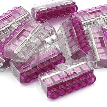 10 kom. 6-smjernih utičnih priključaka za žičane konektore HelaCon Plus Mini