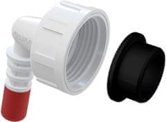 Alca Plast 1" koljenasti priključak sifona, priključak crijeva 8-16 mm