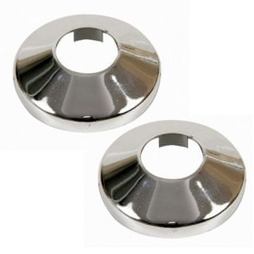 Tycner Kromirana PVC rozeta 18 mm - set od 2