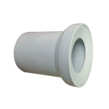 Tycner Cijev (lovilica, puška) za WC školjku, bijela, duljina 150 mm