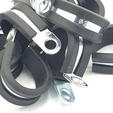 10 kom x 21 mm gumene P-kopče za kabel P-kopče za čelična crijeva