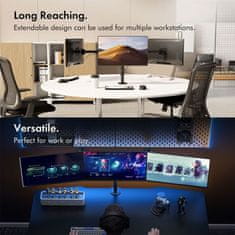 VonHaus Nosač za tri monitora do 27''