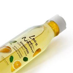 Oriflame Love Nature šampon s organskim limunom i mentom za masnu kosu 250 ml
