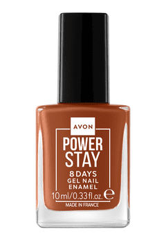 Avon Powerstay gel lak za nokte, hibridni efekt Can T Quit Cafe