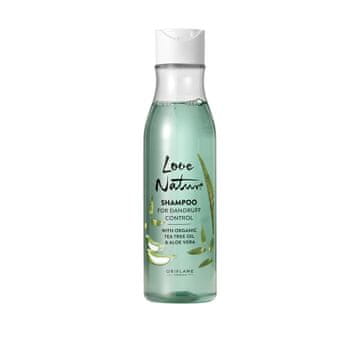 Oriflame Love Nature šampon protiv peruti s organskim uljem čajevca i aloe verom 250 ml