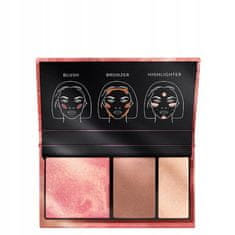 Avon 3-u-1 paleta za lice, rumenilo, bronzer, highlighter, ZLATNI SAT