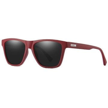 KDEAM Lead 2 sunčane naočale, Red / Gray