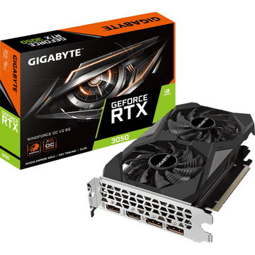 Gigabyte Grafička kartica GeForce RTX 3050 WINDFORCE OC V2 6G, 6GB GDDR6, PCI-E 4.0