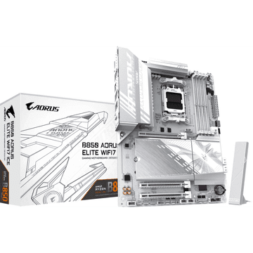 Gigabyte B850 AORUS ELITE WIFI7 ICE, DDR5, SATA3, USB3.2Gen2x2, DP, 2.5GbE, WiFi 7, AM5 ATX