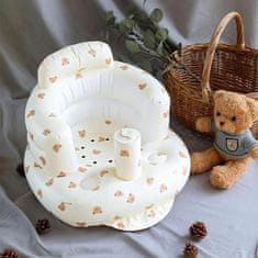 JOJOY® Sigurnosni dječji stolac za bebe s naslonom i pumpom, kompaktan i udoban | BABISITKO