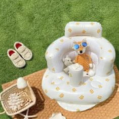 JOJOY® Sigurnosni dječji stolac za bebe s naslonom i pumpom, kompaktan i udoban | BABISITKO