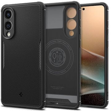 Spigen Core Armor (MagFit) futrola za Galaxy S25 Edge, crna (ACS09406)