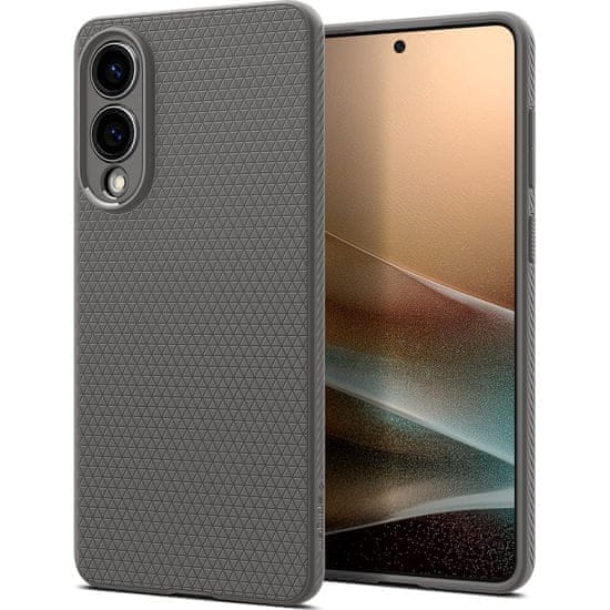Spigen Futrola Liquid Air za Galaxy S25 Edge, siva (ACS09421)