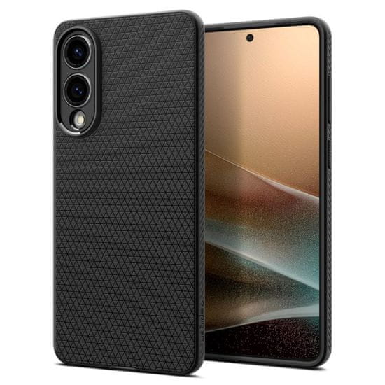 Spigen Futrola Liquid Air za Galaxy S25 Edge, crna (ACS09420)