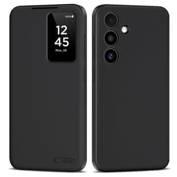 Tech-protect Smart Wallet preklopna maska za Samsung Galaxy S24, crno