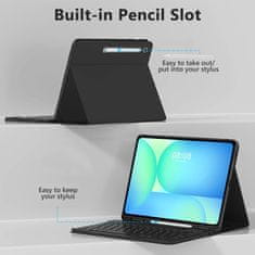Tech-protect SC Pen maskica s tipkovnicom za Samsung Galaxy Tab S10 FE Plus 13.1'', crno