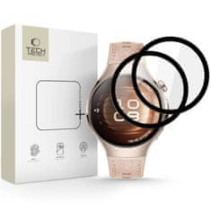 Tech-protect Glass Flex 2x zaštitno staklo za Huawei Watch 5 46mm, crno