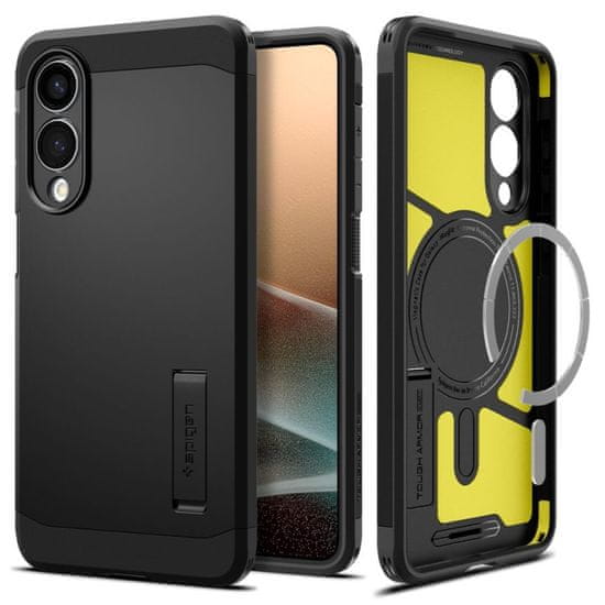 Spigen Tough Armor AI (MagFit) futrola za Galaxy S25 Edge, crna (ACS09422)