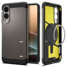 Spigen Tough Armor AI (MagFit) maskica za Galaxy S25 Edge, siva (gunmetal) (ACS09423)