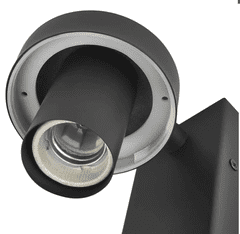 EMOS ZGC010P vrtna LED zidna svjetiljka, 14,5 x 8,9 x 26,2 cm, E27, 15 W