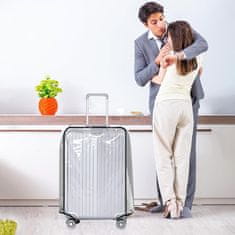 VIVVA® Vodootporna zaštitna navlaka za kofer otporna na ogrebotine, prozirna i izdržljiva | LUGICOVER S