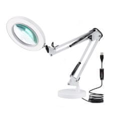 MG Repair Lamp LED stolna svjetiljka s povećalom 12W, bijela