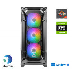 Anni Napredno stolno računalo za igranje, R5 9600X, 16GB, 1TB, RTX 5060, W11H (ATPII-G8-1284-W)