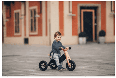 FREE2MOVE 2-u-1 drveni školski bicikl, crni (42851)