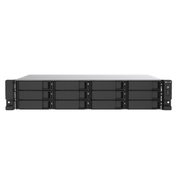 Qnap NAS poslužitelj za 12 diskova, rack, 8GB RAM, 2,5Gb mreža