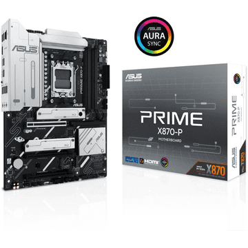 ASUS PRIME X870-P, DDR5, SATA3, USB4, HDMI, 2.5GbE, AM5 ATX